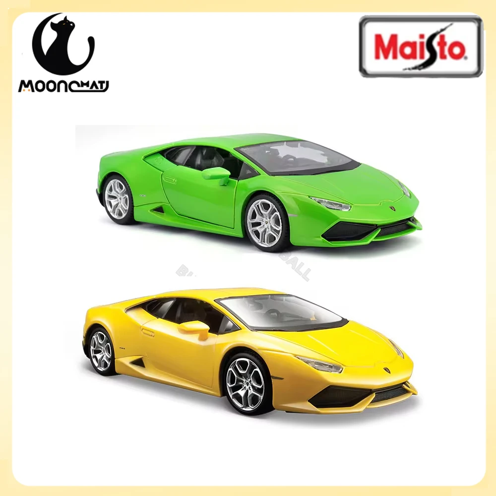 Maisto 1:24 Lamborghini  HurcanCoupe Model  Alloy Car Die Cast Sports Car Collection Toy Luxury Vehicle Boy Birthday Gift