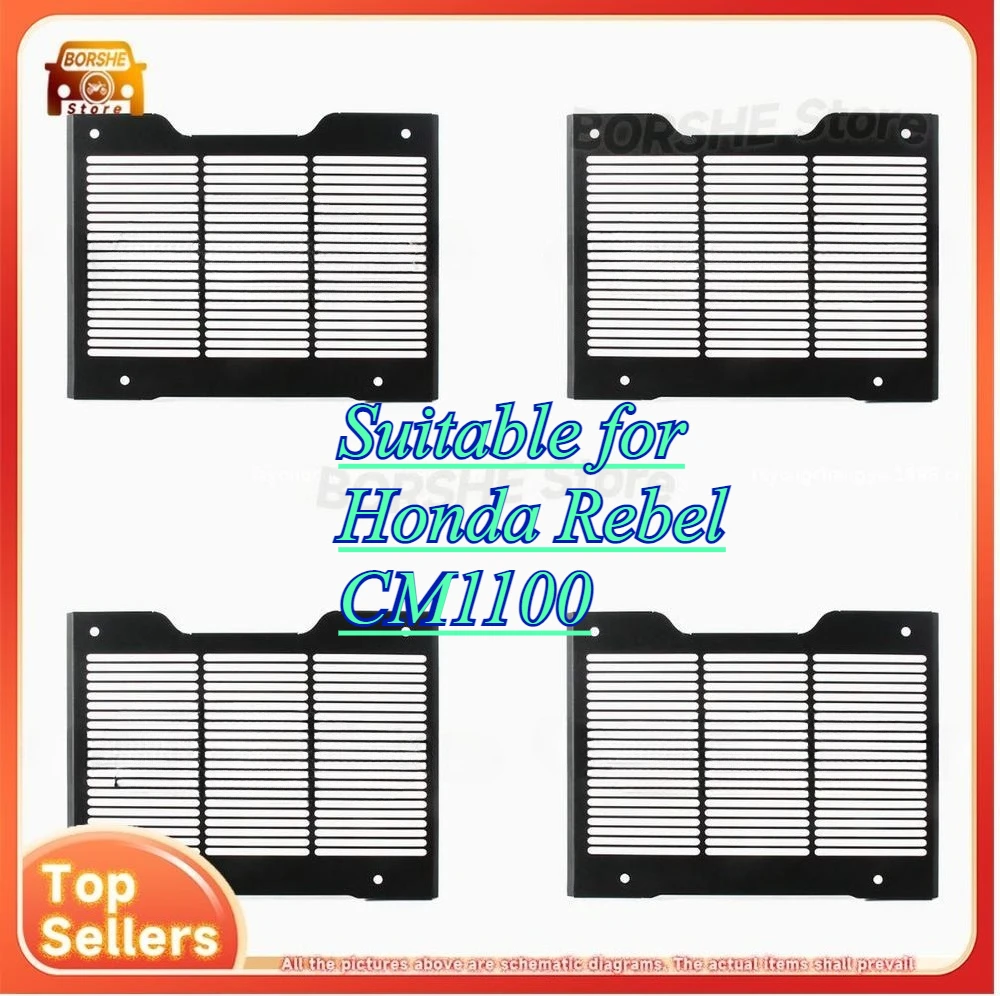 

Suitable for Honda Rebel CM1100 radiator grill radiator guard heat shield radiator protector accessories