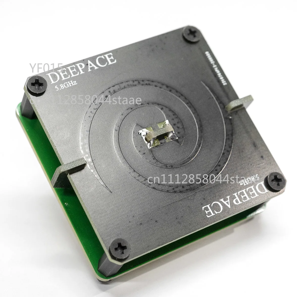 5.8GHz High Gain Directional Circular Polarized Antenna 11dBi Spiral Antenna RF Signal Test Receiving Antenna SMA Interface