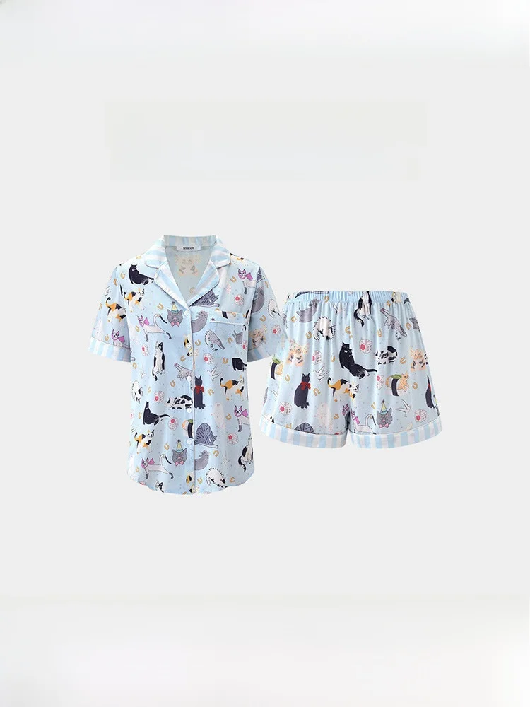 set-da-notte-estivo-con-stampa-animalier-in-seta-morbida-maniche-corte-per-donna-nuovo-arrivo-abbigliamento-da-casa-tessuto-in-poliestere-confortevole