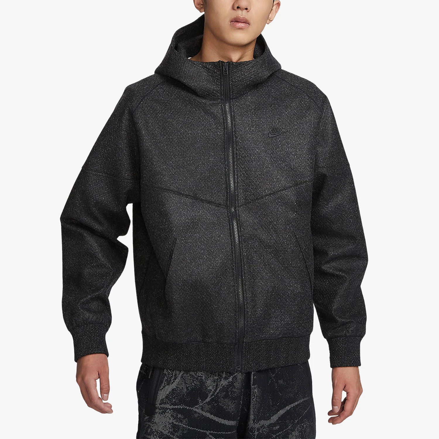 Nike Authentic New Men's Hooded Zip Casual Fashion Jacket FB7414-060