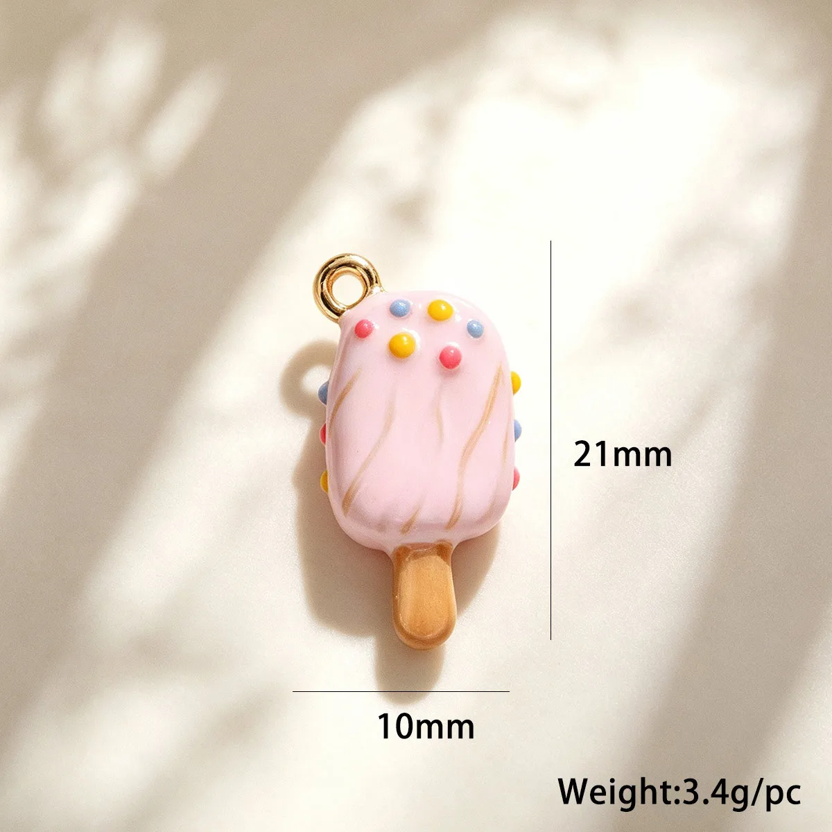 5Pcs Ice Cream Coffee Cup Enamel Charms Pendants DIY Accessories For Keychain Bracelet Necklace Making