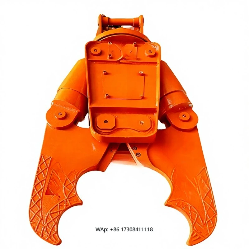 High Precision Hydraulic Shear 360 Rotation Scrap Steel Shear High Crushing Force Double/Single Cylinder for 3-35 Ton