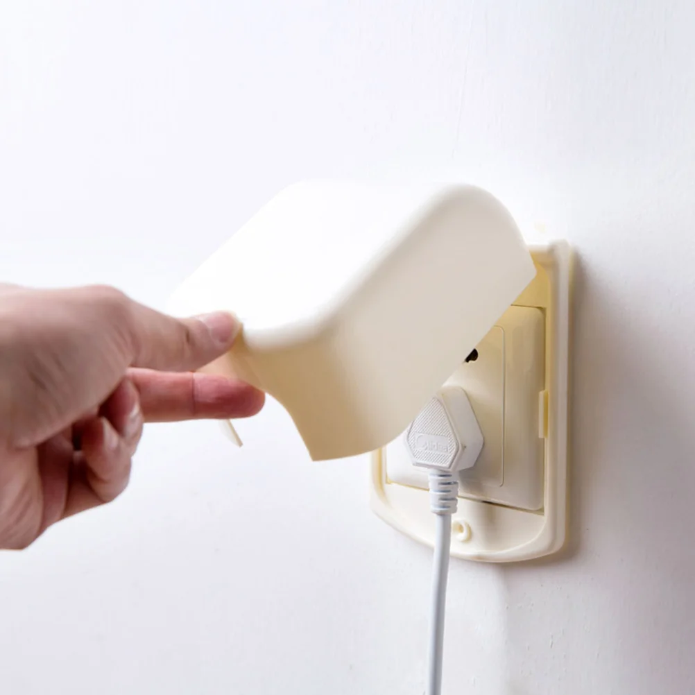

Baby Safety Electrical Outlet Cover Adhesive Plug Cover Deep Babyproof Socket Cover Baby Safety Outlet Cover