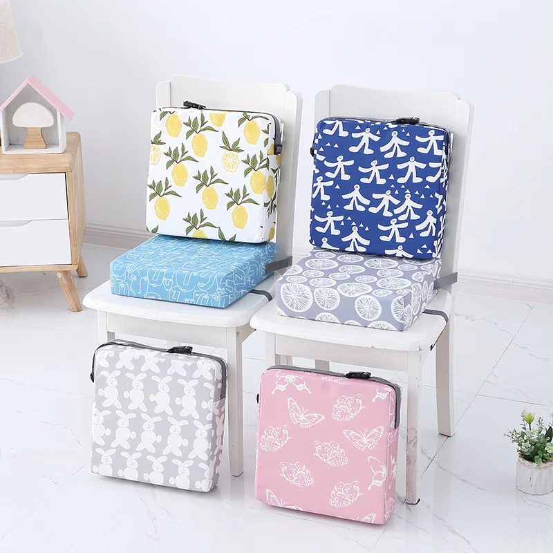 Adjustable Cartoon Outdoor Picnic Children Waterproof Cushion Thickened Multifunctional Booster Seat Baby Dining Chair