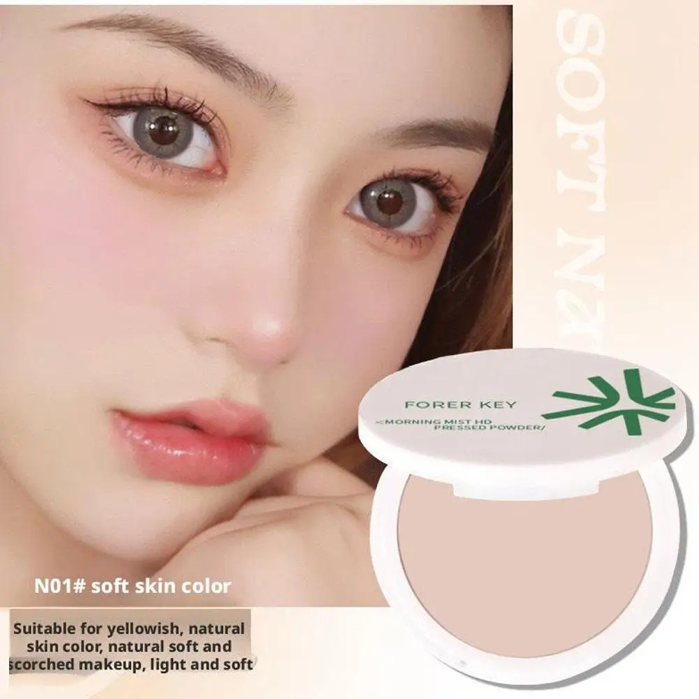 Langdurig make-up setting poeder Natuurlijk mat geperst poeder Waterproof Oil Control Soft Light Face Foundation Makeup