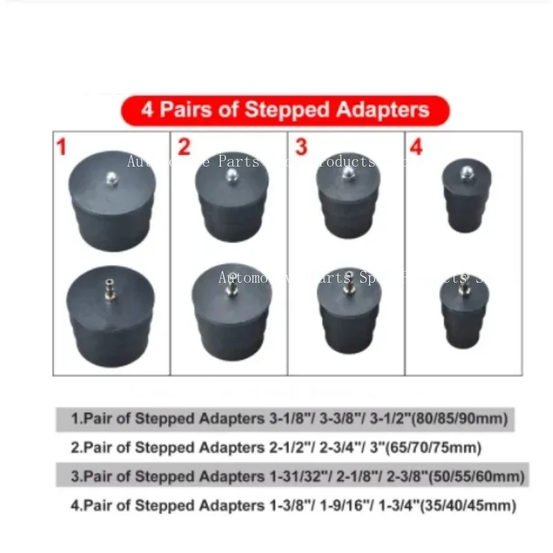 

Набор инструментов для тестера утечки турбосистемы из 9-х предметов, тестер утечки турбокомпрессора, турбонаддува, 1-3/8 дюйма - 3-1/2 дюйма