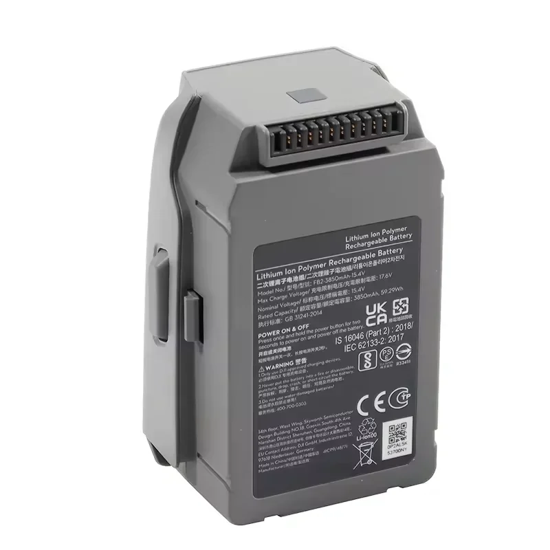 

15.4 V 3850mAh 2 Pro Zoom Intelligent Flight LiPo 4S Battery Flight Time for RC Accessories Batteries