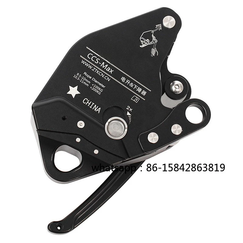 Operation Electric Lift/Descent ccs max/ccs Ultra Rope Climbing Rope Hoist Climbing Rope Hoist