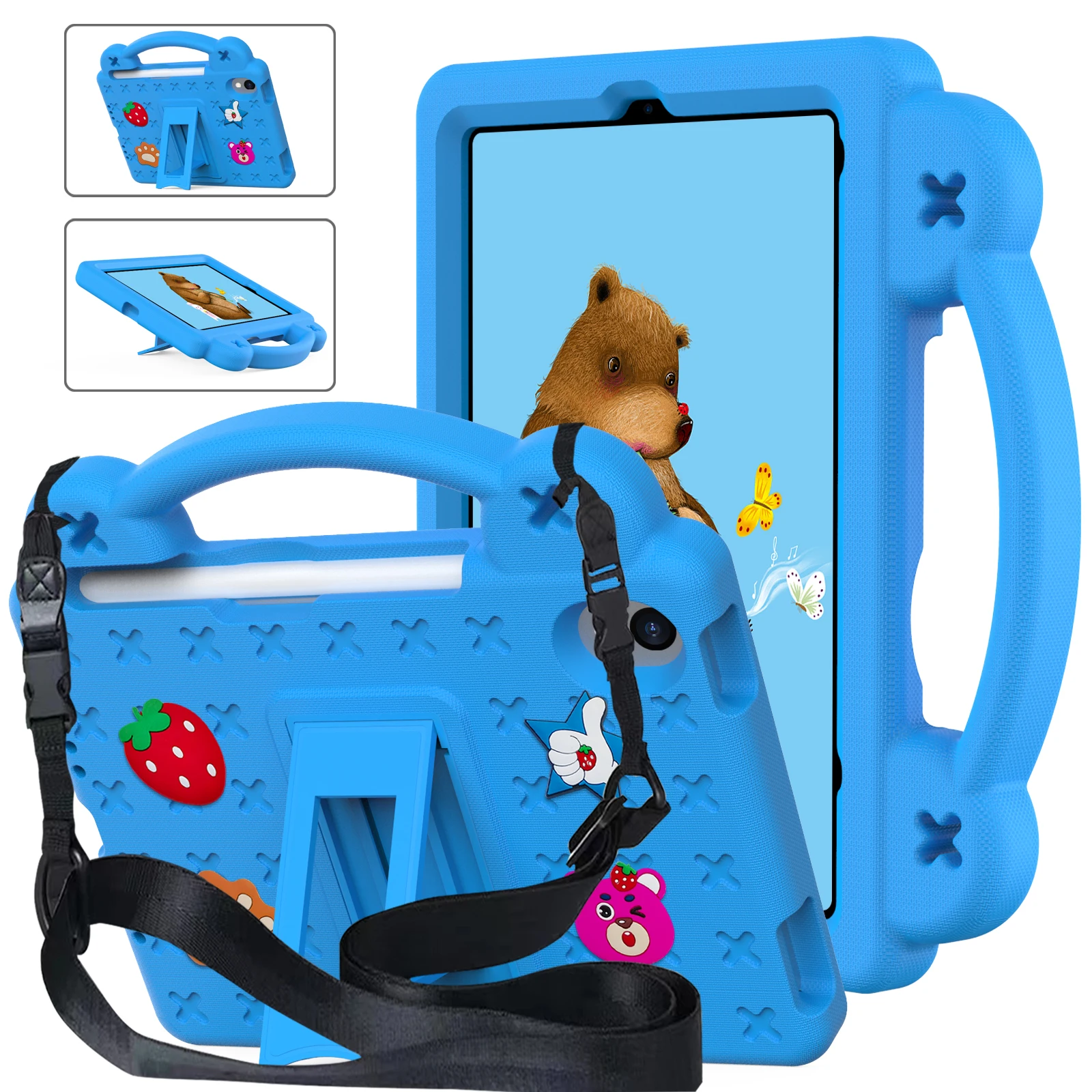 

Kids Cartoon Tablet Case For Amazon Fire HD10/HD10 Plus 2021 10.1''with shockproof & Stand Cover