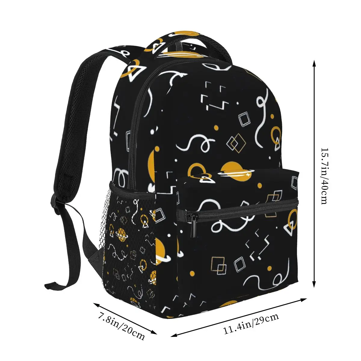 Quackity Inspired Arcade Carpet Design Backpacks Boys Girls Bookbag Children School Bags Cartoon Laptop Rucksack Shoulder Bag