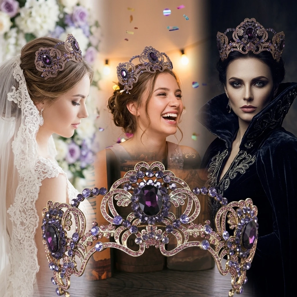 tiara-de-cabelo-com-ajuste-seguro-coroa-de-cristal-ametista-para-casamento-festa-nupcial-joia-estilo-rainha-acessorio-elegante-banhado-a-ouro