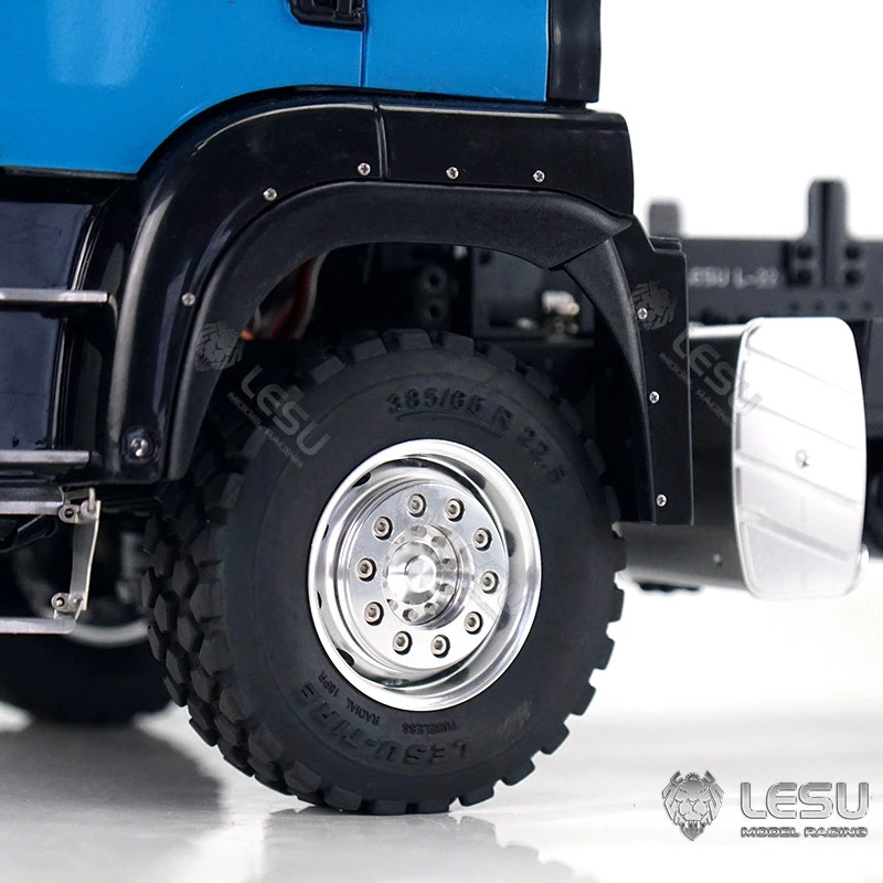 RC 1/14 ABS-Kunststoff-Radabdeckung für Tamiya Hydraulikbagger, Lader, Muldenkipper, SCANIA, MAN, VOLVO Anhänger, Kipper, DIY-Teile – Detail 3