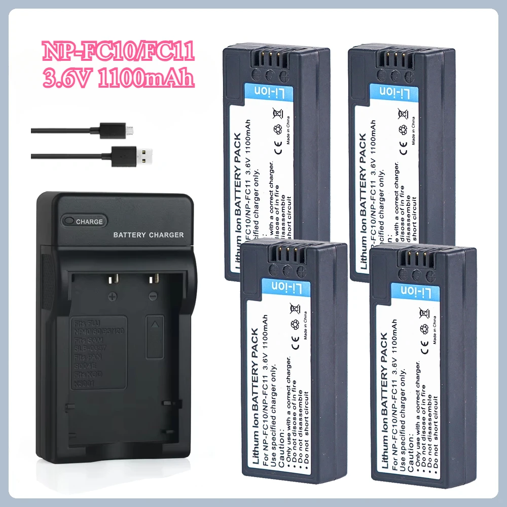 1100Mah NP-FC10/FC1… - image