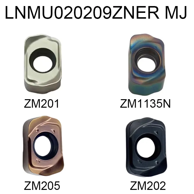 LNMU0202 Turning insert LNMU0202ZER MJ carbide double-sided Fast