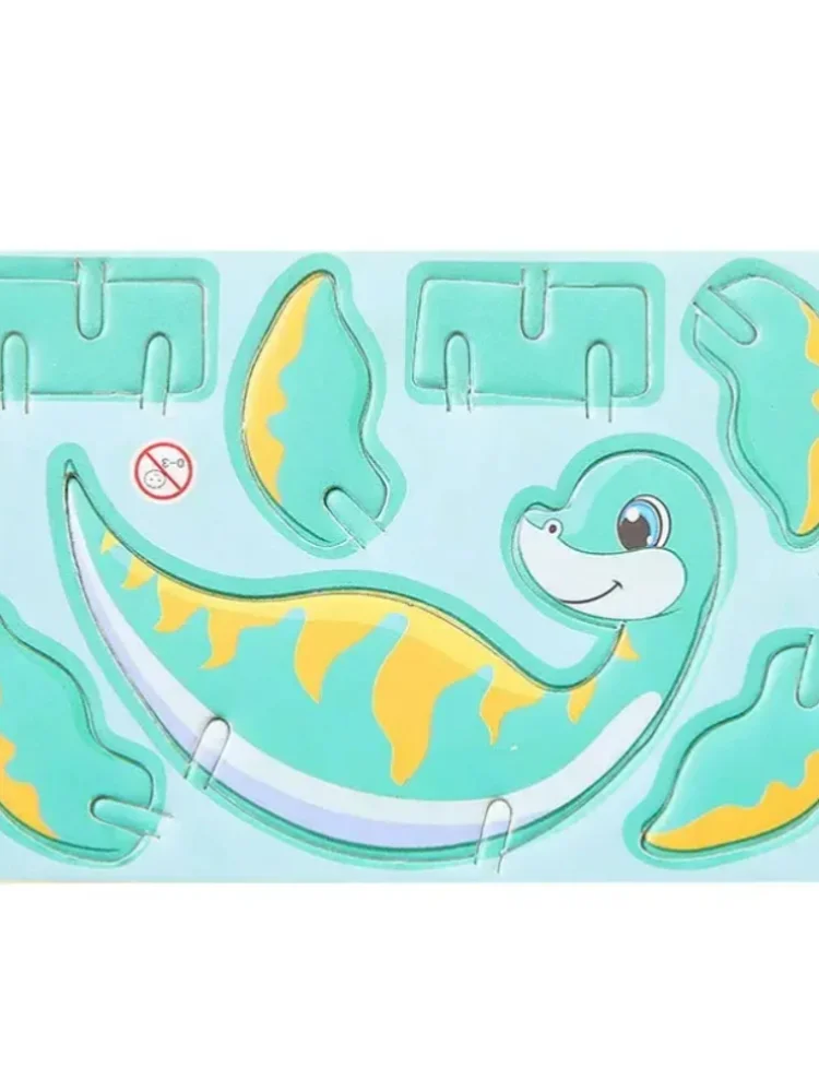 60 puzzles en papier d'animaux mignons, jouet éducatif DIY pour enfants, cadeaux de fête d'anniversaire, remplissage de piñata pour baby shower, prix scolaire