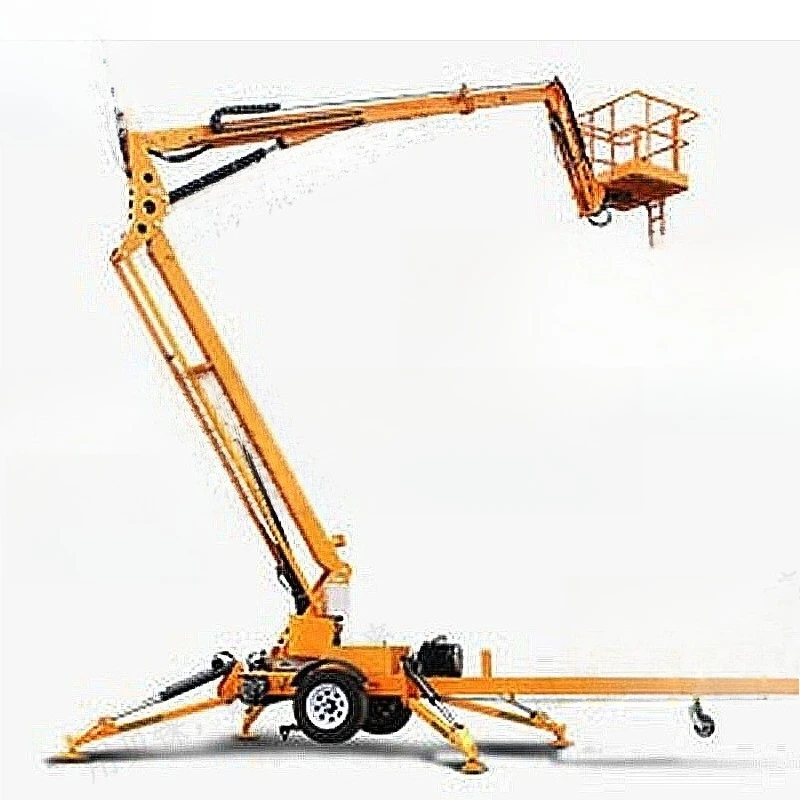 

Crank arm lift 8-24 meters Highway maintenance Aerial work truck Trailer type crank arm lift