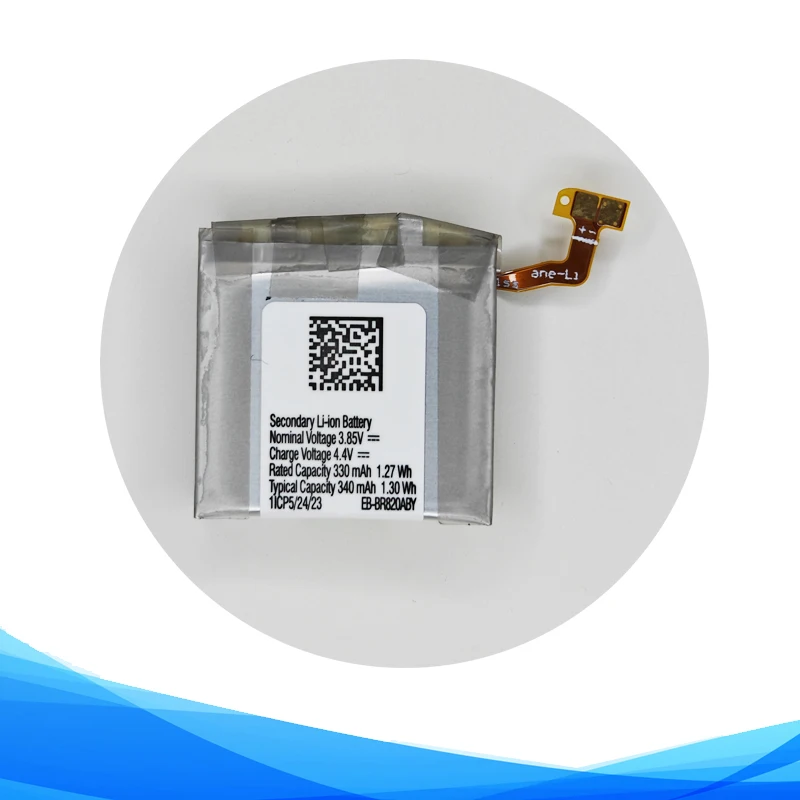 330mAh 3.85V EB-BR820ABY Battery For Galaxy Watch Active 2 For SAMSUNG Smart Device
