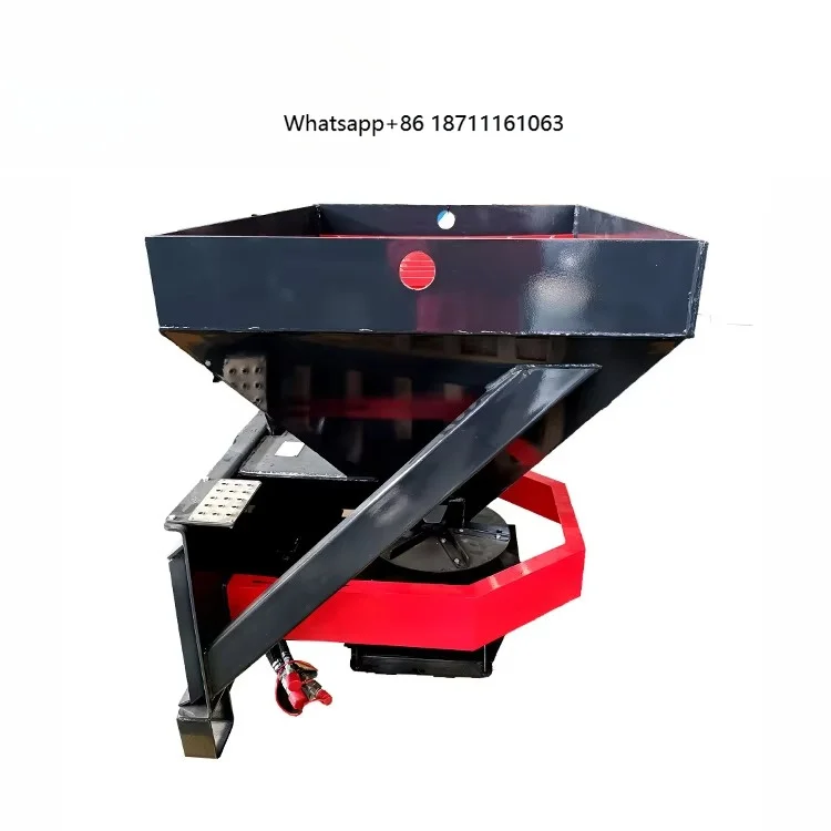 Official X0227 Skid Steer Loader Salt and Sand Spreader Snow Melting Agent Spreader
