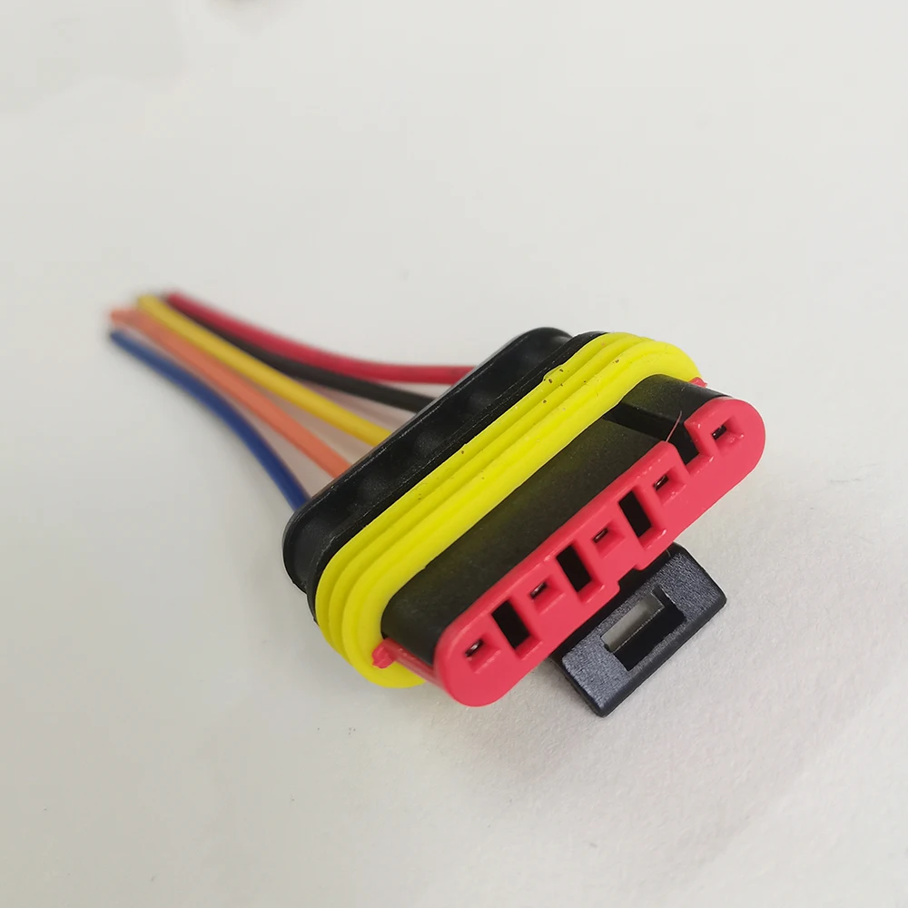 1 Stück 1 2 3 4 5 6 Pin Wasserdichter Elektrischer Auto-Steckverbinder Männlich Weiblich mit Kabelbaum für Auto, Schiff, E-Bike, Motorrad – Detail 13