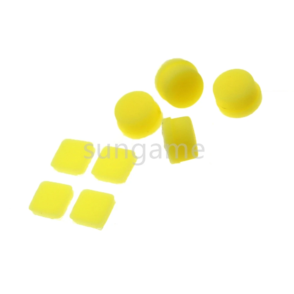 1set Housing Shell Screw Feet Cover for New 3DS XL LL 3DSXL 3DSLL Rubber Pads