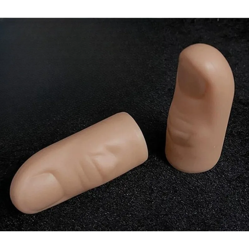 

10 шт./лот, наконечник для большого пальца из ПЭТ, фокусы, искусственный наконечник для большого пальца для Vanish Magia, аксессуар для фокусника, иллюзия, трюк, ментализм, реквизит