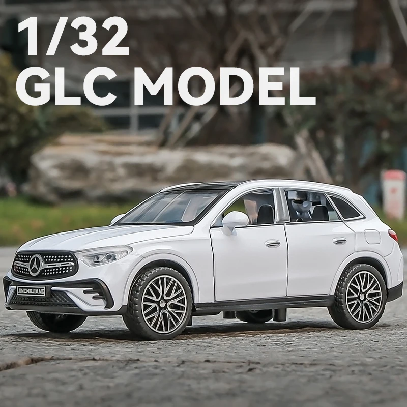 1:32 Benz GLC400 SUV GLC Alloy Model Car Toy Diecasts Metal Casting Sound and Light Car Toys For Children Vehicle