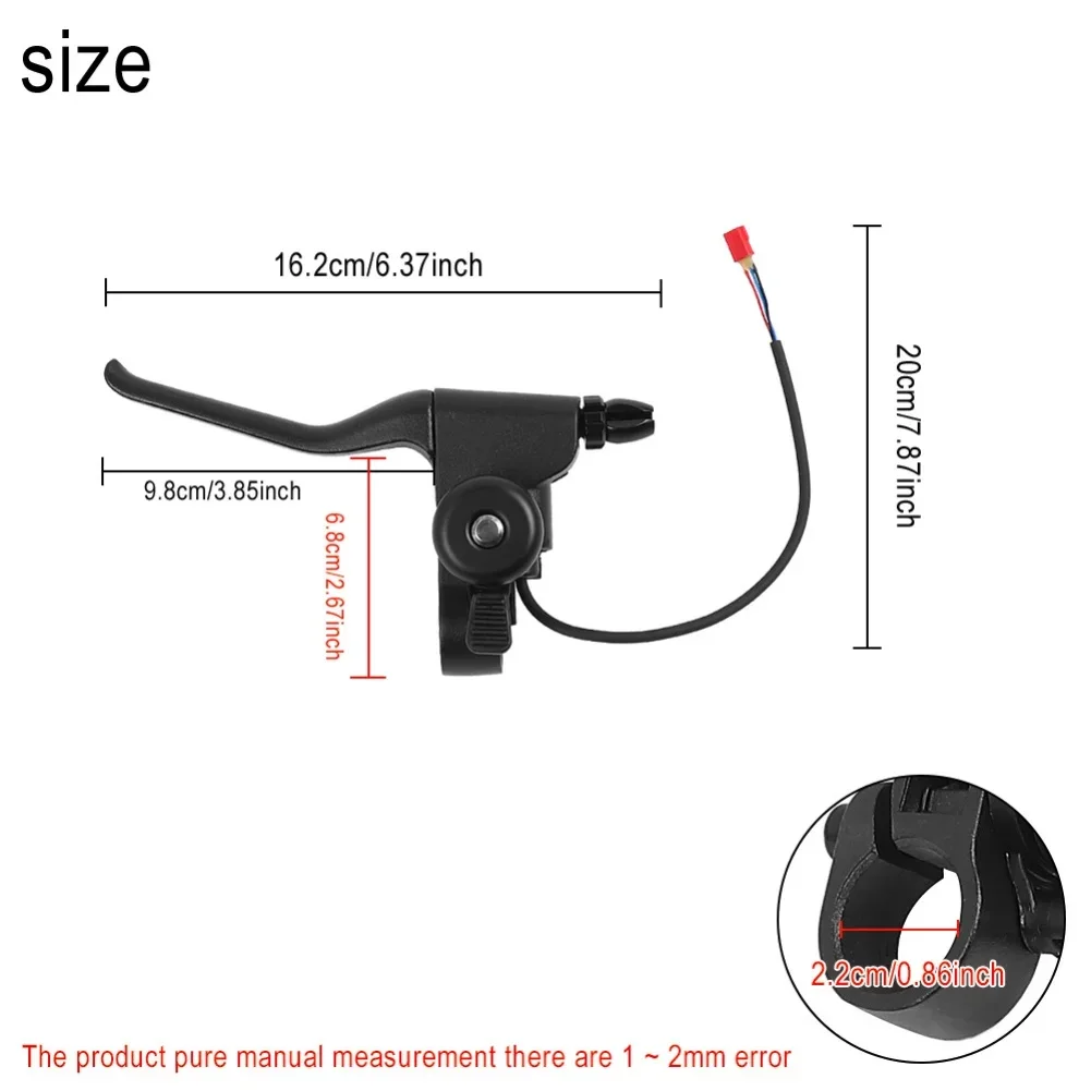 Comfort Grip Brake Lever Easy Installation Long-lasting Performance Reliable Control Brake Handle Lever For GOTRAX Daily Use