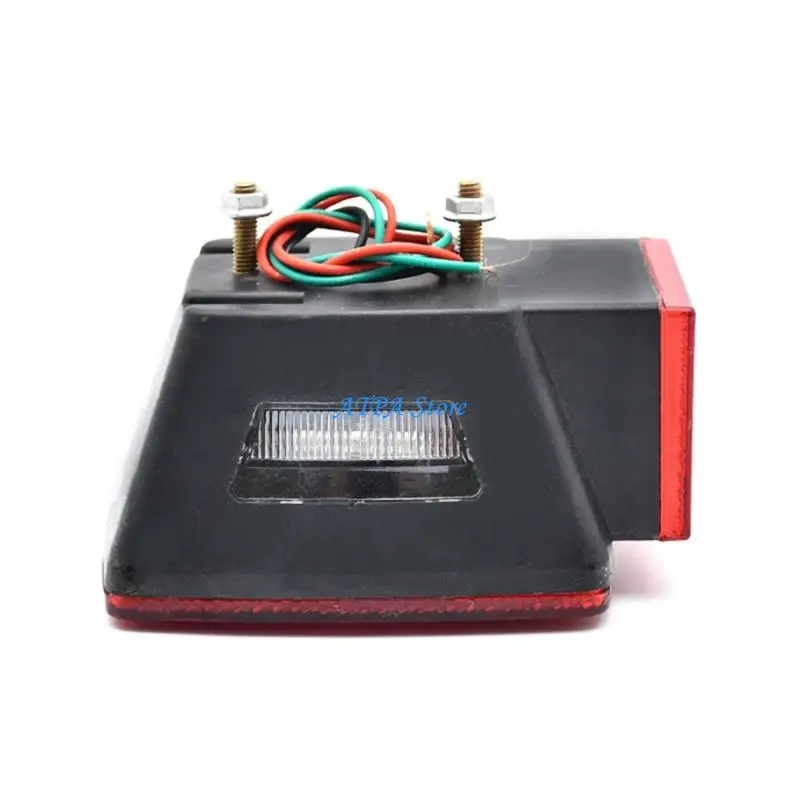 

U13C Energy Saving Universal Square LED Tail Light for Heavy Duty Trucks Trailers Energy Efficient Vibration Resistant