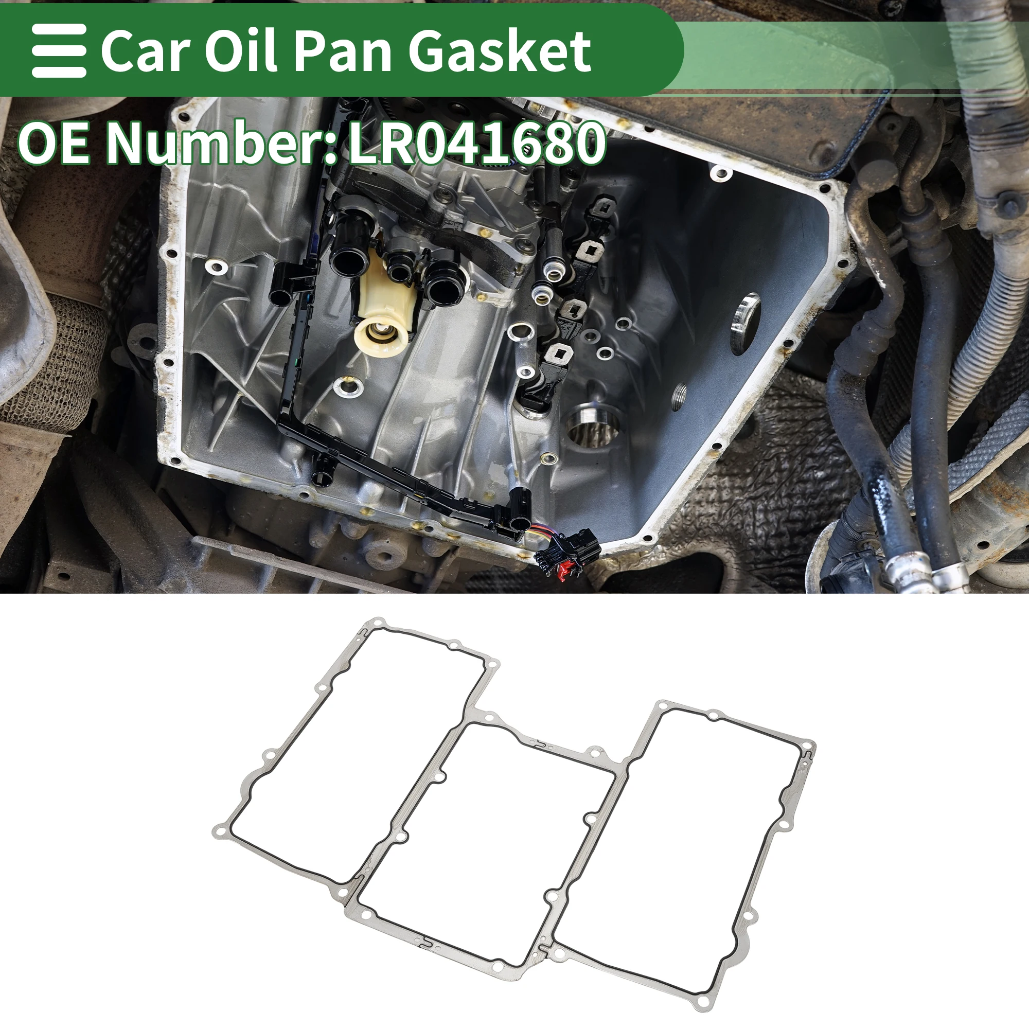 

X Autohaux No.LR041680 Oil Pan Gasket for Land Rover Discovery 2017-2020 for Land Rover Range Rover 2014-2019 Car Accessories