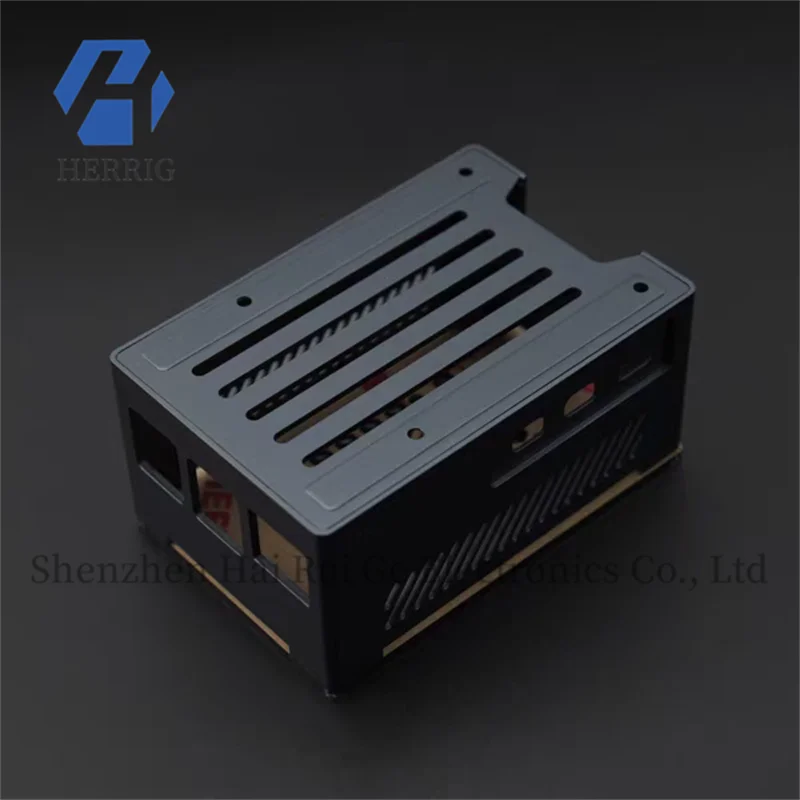

Aluminum Raspberry Pi 5 case made of aluminum alloy, lightweight and high strength.