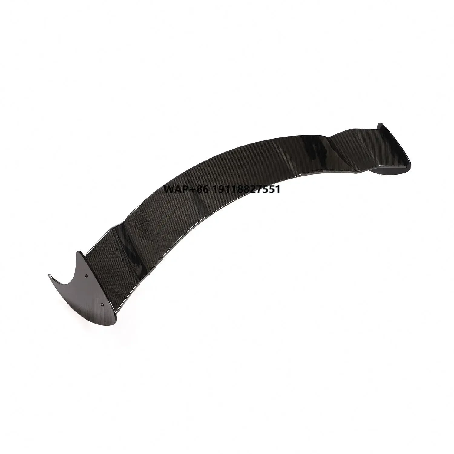 Dry Carbon Fiber 991 Car Wing Spoiler for 911 Turbo S Cabriolet 2014-2016