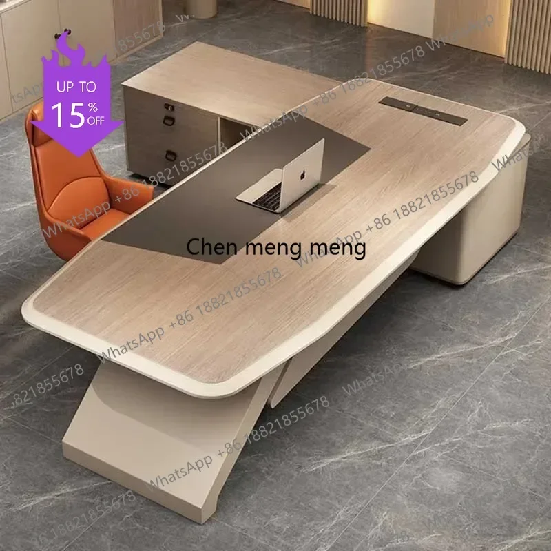 01A Modern Cheap Office Desk Storage Bedroom Corner Drawers Computer Office Desk Laptop Executive Home Mesa Ordenador Furniture