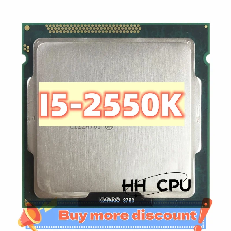 

Четырехъядерный процессор i5 2550K, 3,4 ГГц, разъем LGA 1155, 6 Мб кэш-памяти, TDP 95 Вт, быстрая доставка