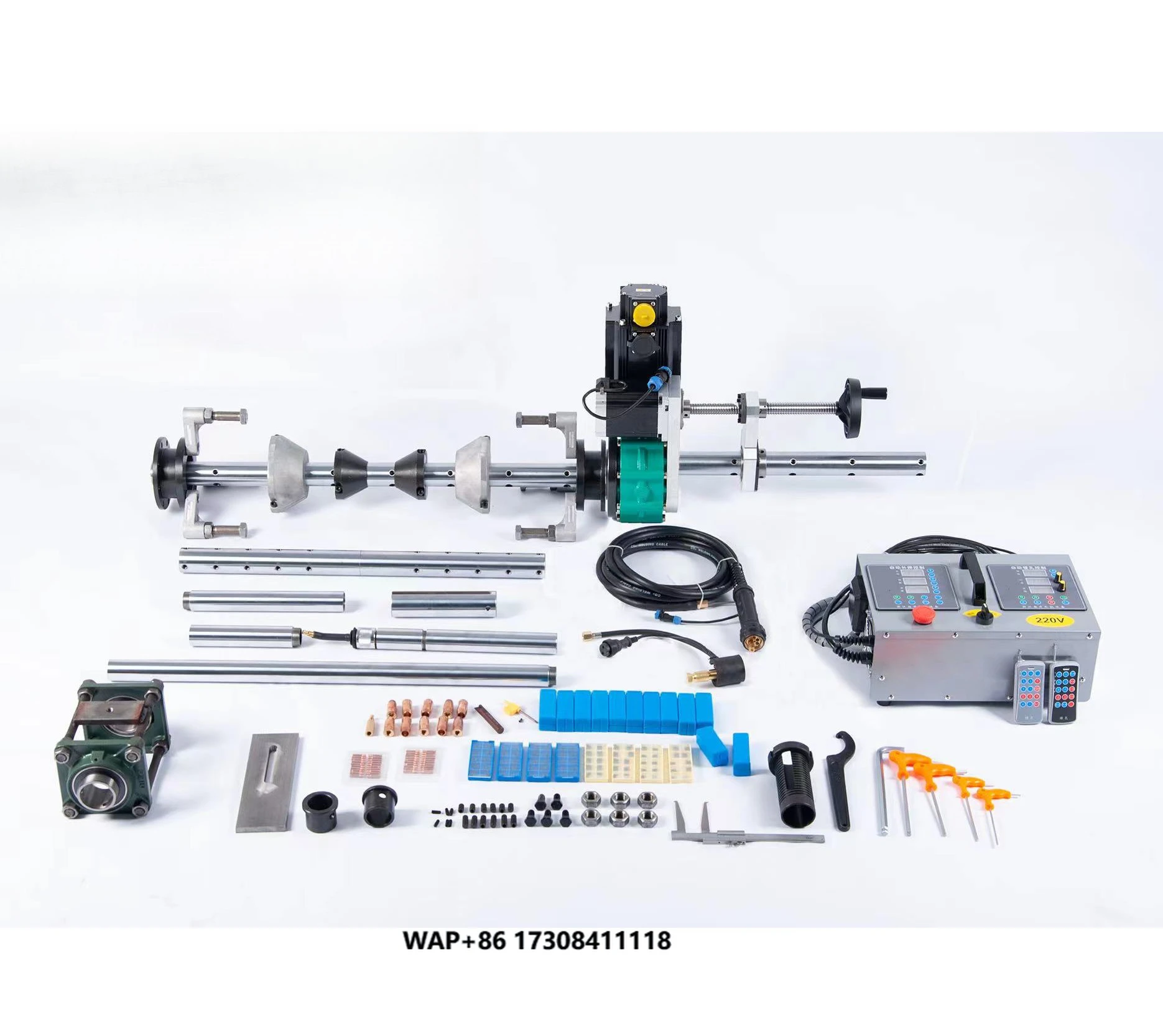 Small Mini Automatic 2 in 1 Portable Line Boring and Welding Machine SP50 Multi-function Welding Machine
