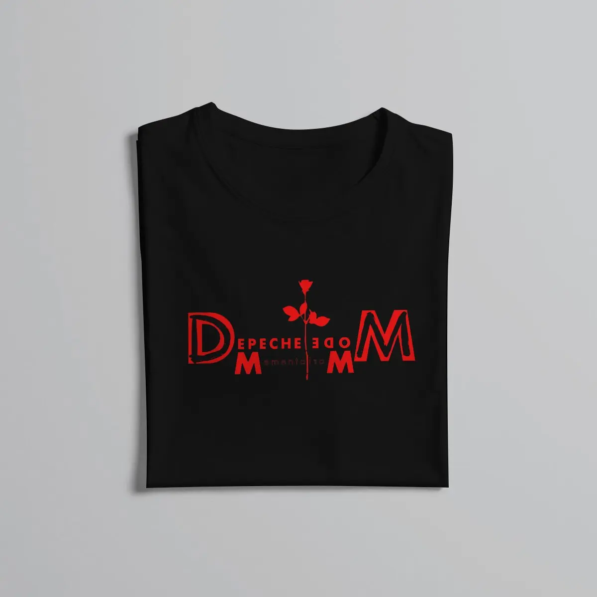 DM Rose Depeche Cool Mode T Shirt Gothic O-Neck TShirt Harajuku Clothing Polyester