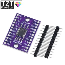 TZT TCA9548 TCA9548A 1 To 8 I2C 8-channel IIC Multi-channel Multiplexer Breakout Module for Arduino Development Expansion Board