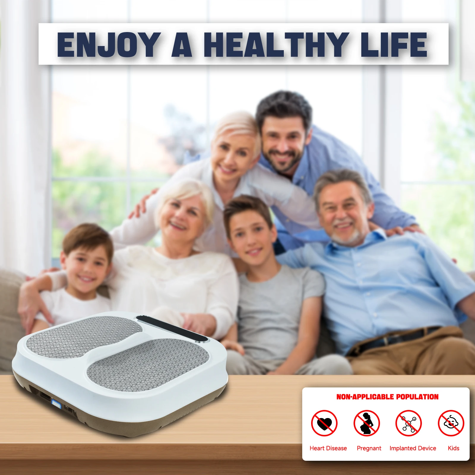 Megameter Hyperthermia Terahertz Tera - P99 Blood Circulation Instrument Meridian Dredging Foot Massage Machine For Pain Relief - Image 4