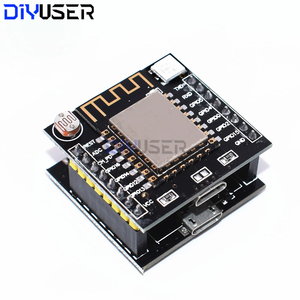 ESP8266 NodeMCU Development Board with ESP-12F Module, Serial WIFI IoT for Raspberry Pi, MicroUSB Low Power