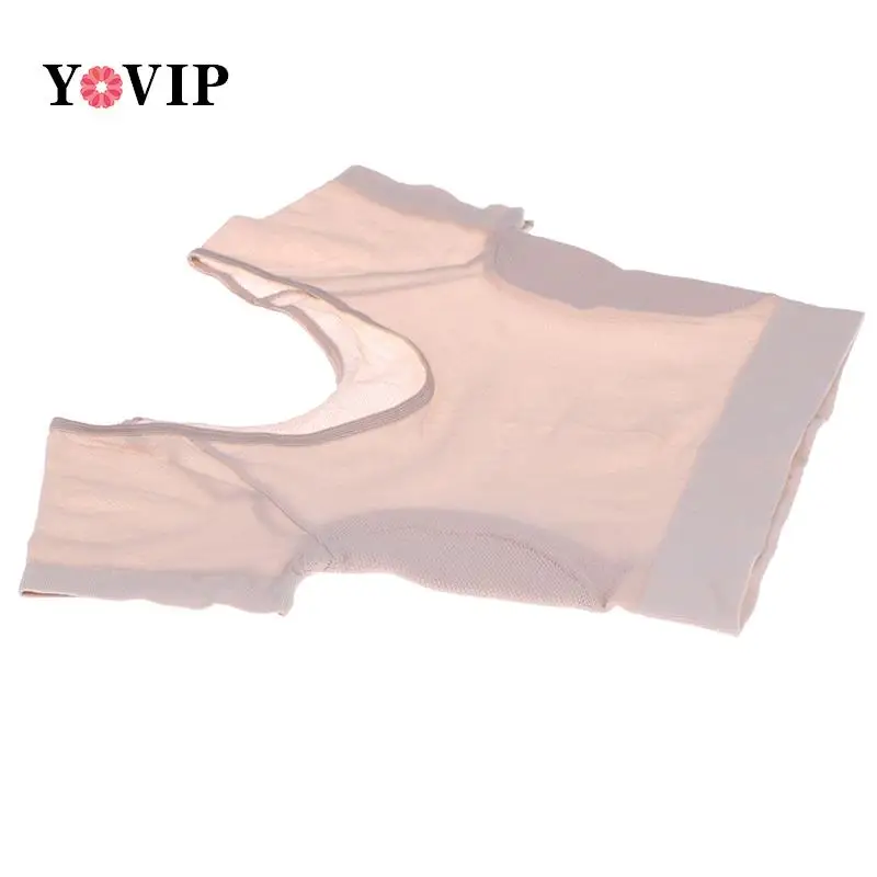 1pc T-shirt Shape Sweat Pads Washable Underarm Armpit Sweat Pads Reusable Perfume Absorbing Guards Desodorante ultrathin