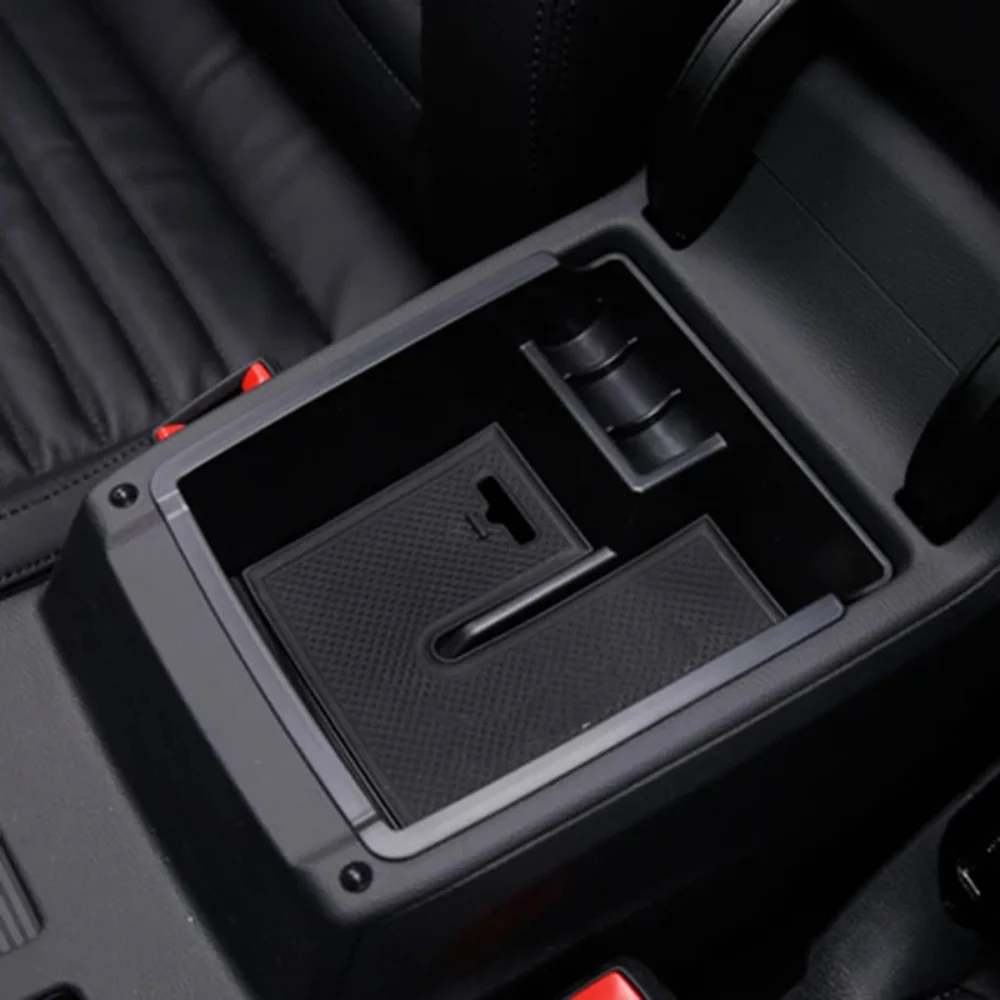 Accesorios del coche Caja de Almacenamiento Caja de La Consola Central Para Volkswagen VW Passat B8 Sedan Alltrack 2016-2018 Caja de Almacenamiento Caja Apoyabrazos