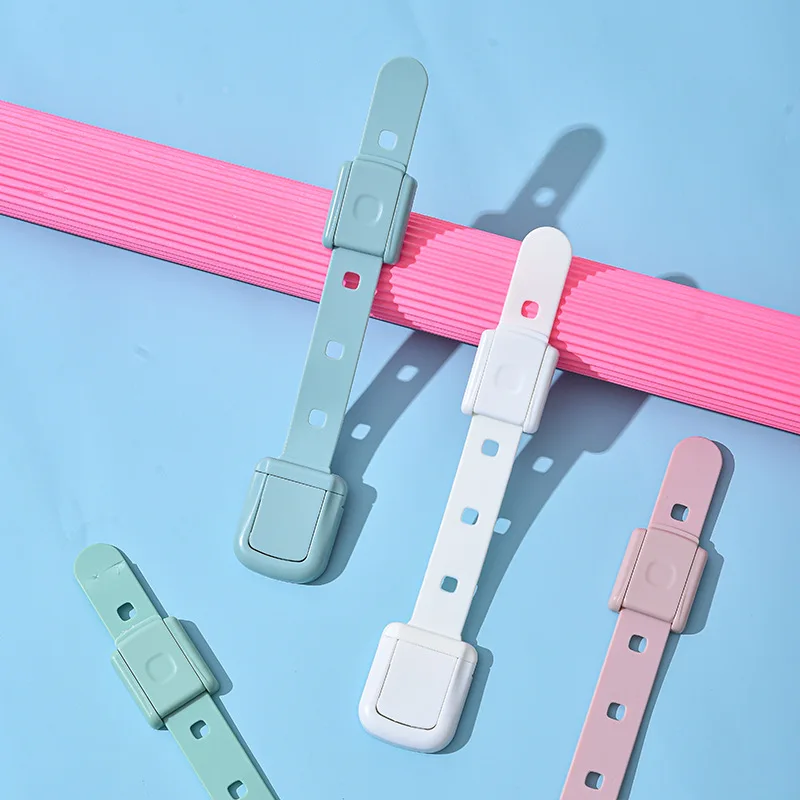 1/5 PCS Serrature per armadietti di sicurezza per bambini Protezione di sicurezza per bambini Serrature per porte per cassetti Protezione in plastica Serrature per porte di sicurezza per bambini