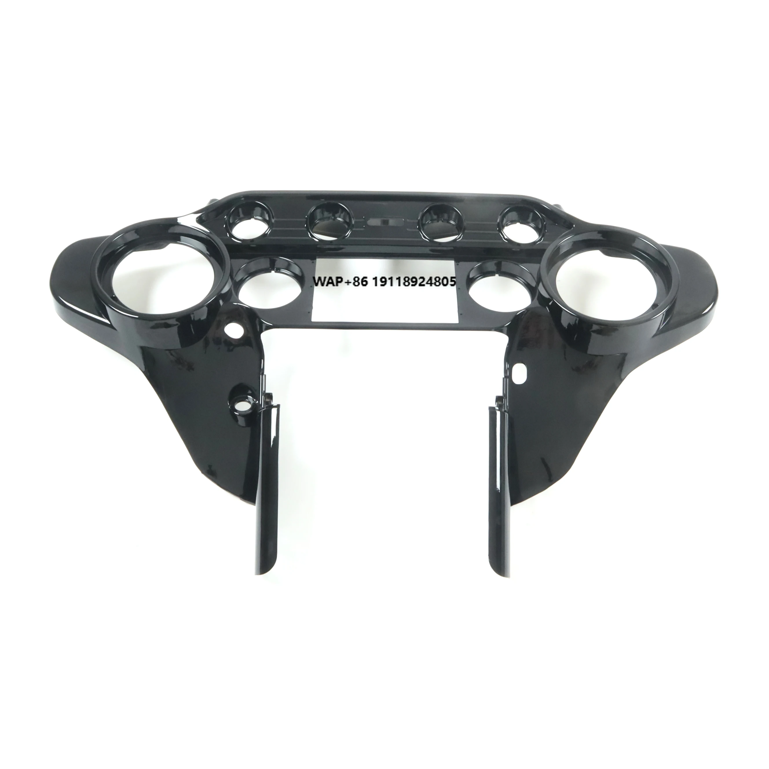6.5 Inch Unpainted With Double Din GPS Stereo Tray for  1996-2013 Speaker Inner Fairing