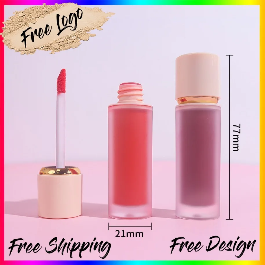 

Private Label Vegan Blusher Makeup Wholesale Custom Logo 11 Colors Liquid Blush Long Lasting Cheek Tint Waterproof Cute Makeup