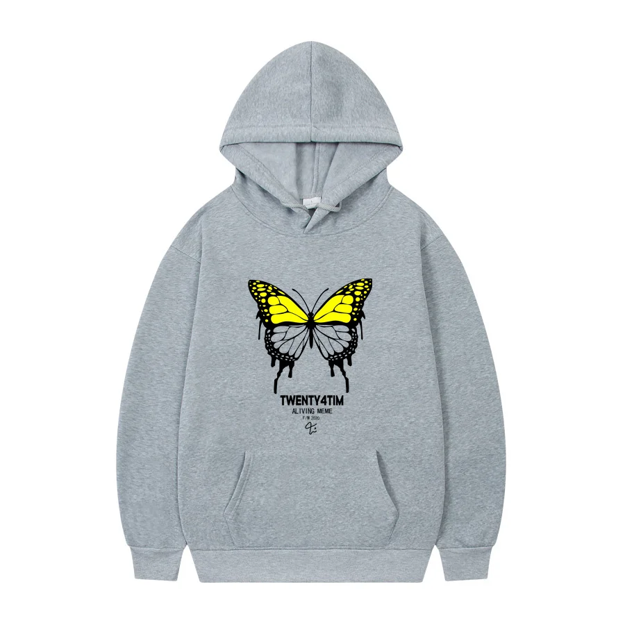 

Butterfly Printing Fashion Brand Men's Hoodies New Spring Autumn Casual Hoodies Sweatshirts Men's Top Sweatshirt Male