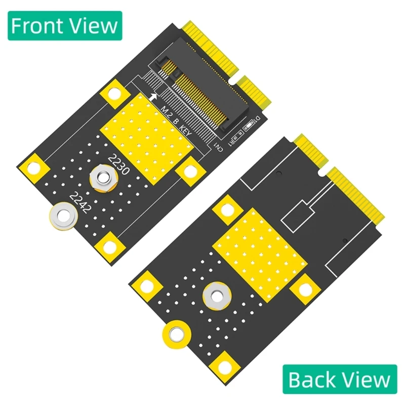 MSATA SSD M.2 NGFF SSD アダプター カード MINI PCIE3.0 SSD アダプター 230 2242 用