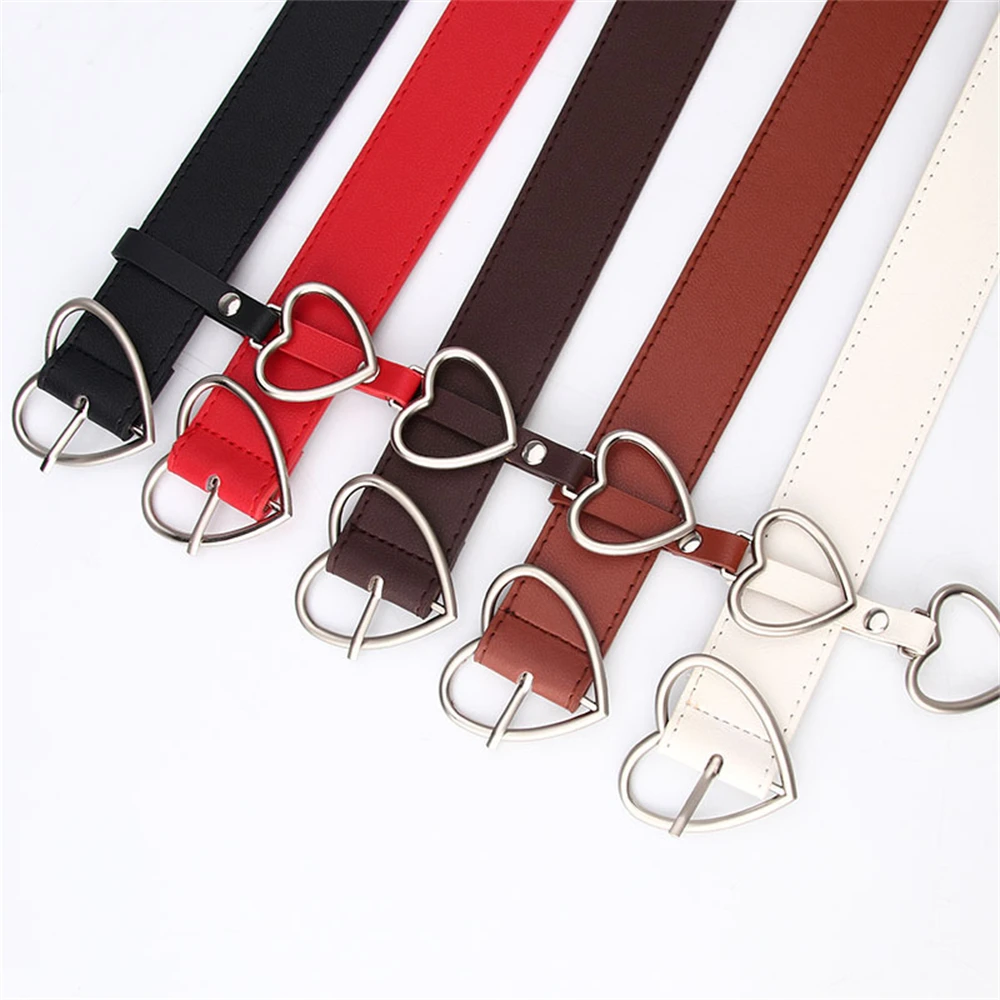 

New Trend Love Button fashion lady love pendant decorative belt K757