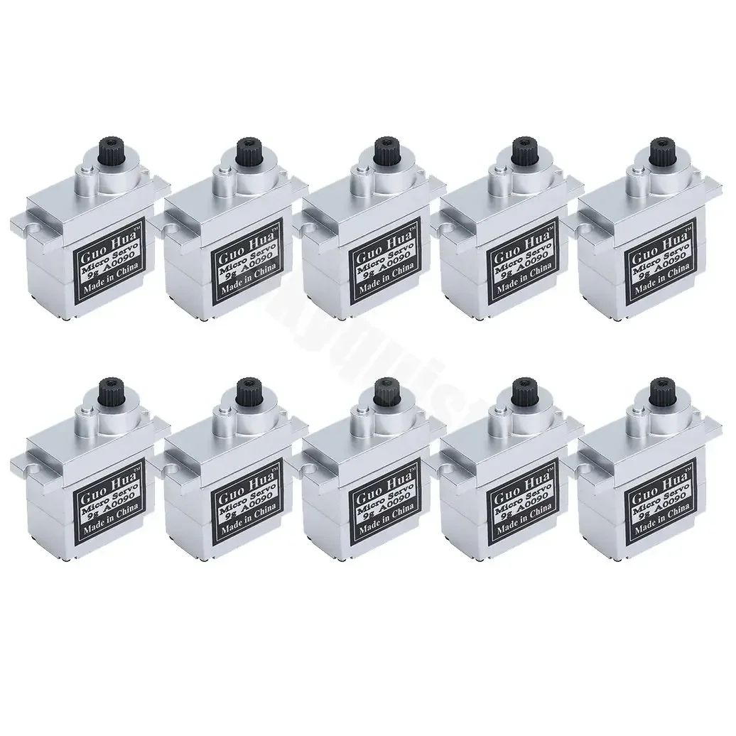 2/4/5/10 Cái Tất Cả Các Hộp Số Kim Loại 9G Micro Servo Kim Loại Nhà Ở Cho Rc Máy Bay Trực Thăng máy Bay Thuyền Xe Trex 450 RC Robot