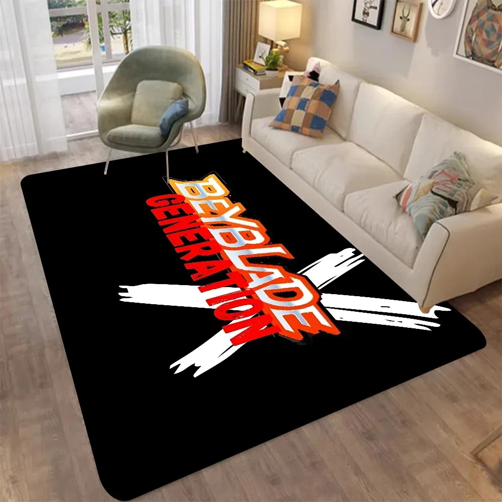 MINISO B-Beyblade X شعار غرفة الحصير INS نمط لينة غرفة نوم الطابق منزل غرفة الغسيل حصيرة المضادة للانزلاق السجاد المنزلية #1