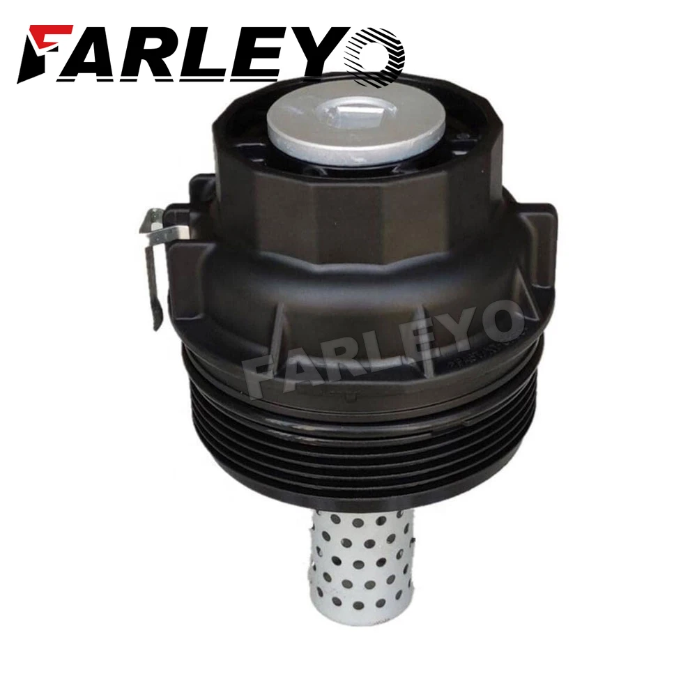 

15650-38010 Крышка корпуса масляного фильтра Farleyo в сборе для Toyota Land Cruiser SEQUOIA Tundra 5.7L, LEXUS LC500 LX570 V8 2008